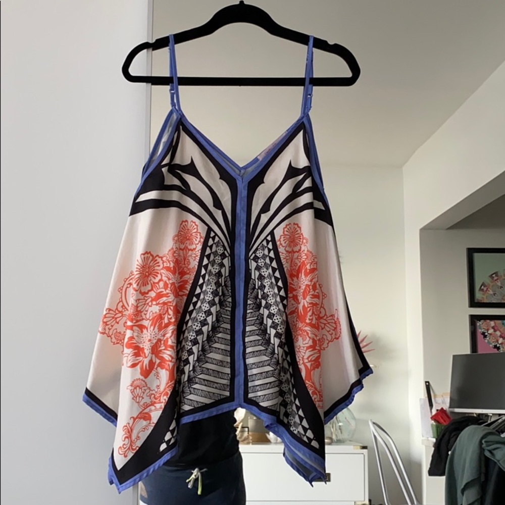 Carolina Williamson Scarf Tank